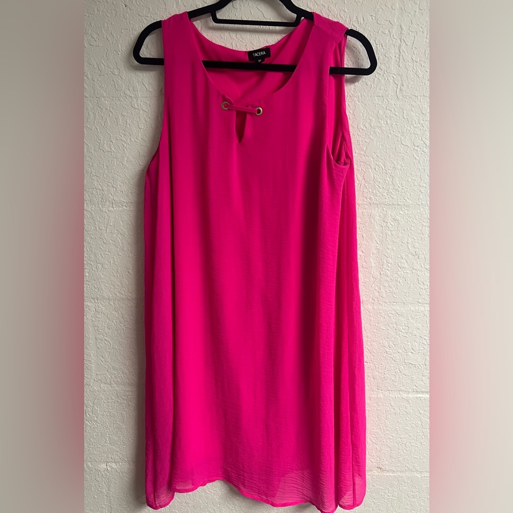Tacera Hot Pink Dress